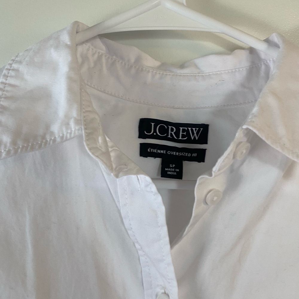 JCrew Étienne oversized shirt in lightweight oxford